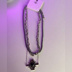 Pattern Pendant Necklace